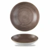 Stonecast Raw Brown Coupe Bowl 7.25inch 1 Stonecast Raw Brown Coupe Bowl 7.25inch -Churchill China 189080
