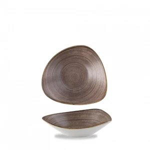 Stonecast Raw Brown Lotus Bowl 9inch 3 Stonecast Raw Brown Lotus Bowl 9inch