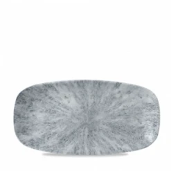 Stone Pearl GreyChefs Oblong Plate 11.75 X 6inch