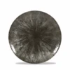 Stone Quartz Black Evolve Coupe Plate 8.67inch -Churchill China 189162
