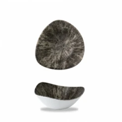 Stone Quartz Black Lotus Bowl 7inch
