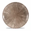 Stone Zircon Brown Evolve Coupe Plate 11.25inch -Churchill China 189182