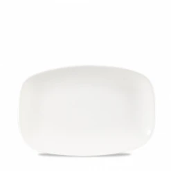 White Chefs Oblong Plate 9.35 X 6.2inch