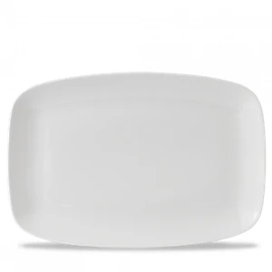 White Chefs Oblong Plate 13.875 X 7.375inch 3 White Chefs Oblong Plate 13.875 X 7.375inch