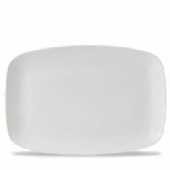White Oblong Chefs Plate 13.50 X 9.25inch