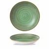 Stonecast Samphire Green Coupe Pasta Bowl 12inch -Churchill China 190304