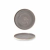 Stonecast Peppercorn Grey Walled Plate 6.3inch -Churchill China 190320