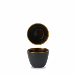 Tokyo Black Contour Chip Mug 10oz