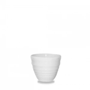 White Ripple Dipper Pot 4oz 3 White Ripple Dipper Pot 4oz