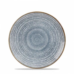 Studio Prints Slate Blue Evolve Coupe Plate 8.67inch