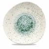Mineral Green Evolve Coupe Plate 11.25inch -Churchill China 191709