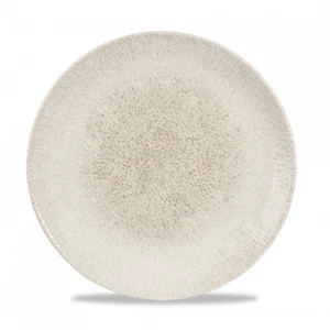 Raku Agate Grey Evolve Coupe Plate 10.25inch 3 Raku Agate Grey Evolve Coupe Plate 10.25inch