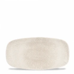 Raku Agate Grey Chefs Oblong Plate 11.75 X 6inch