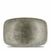 Raku Quartz Black Oblong Chefs Plate 12 X 7.80inch