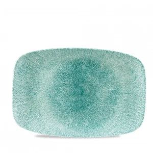 Raku Jade Green Oblong Chefs Plate 12 X 7.80inch 3 Raku Jade Green Oblong Chefs Plate 12 X 7.80inch