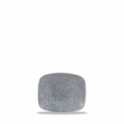 Raku Topaz Blue Oblong Chefs Plate 6 X 5inch