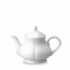 Buckingham White Teapot 1pint -Churchill China 192716