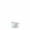 White Cappuccino Cup 6oz 2 White Cappuccino Cup 6oz -Churchill China 192736