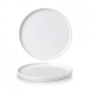 White Walled Plate 10 2/8inch 3 White Walled Plate 10 2/8inch