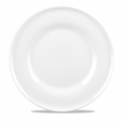 White Contempo Plate 11inch / 28cm