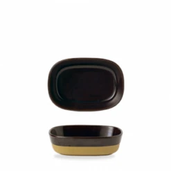 Emerge Cinnamon Brown Dish 17 X 12 X 5cm