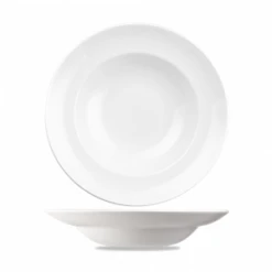 White Equation Pasta Bowl 10inch