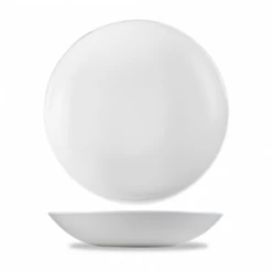 White Evolve Coupe Bowl 9.75inch