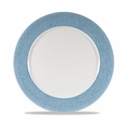 Isla Spinwash Ocean Blue Presentation Plate 12inch