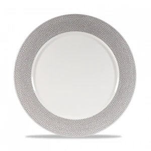 Isla Spinwash Shale Grey Presentation Plate 12inch 3 Isla Spinwash Shale Grey Presentation Plate 12inch
