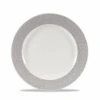 Isla Spinwash Shale Grey Plate 8.25inch -Churchill China 193311