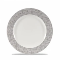 Isla Spinwash Shale Grey Plate 8.25inch