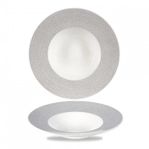 Isla Spinwash Shale Grey Wide Rim Bowl 9.50inch 3 Isla Spinwash Shale Grey Wide Rim Bowl 9.50inch