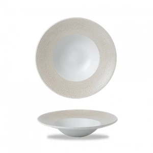 Isla Spinwash Sand Wide Rim Bowl 9.50inch 3 Isla Spinwash Sand Wide Rim Bowl 9.50inch