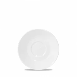 White Cafe Saucer Small 5.5inch