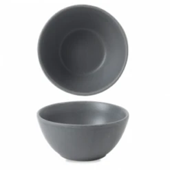 Seattle Grey Contour Snack Bowl 14.5oz