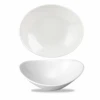 White Orbit Oval Pasta Bowl 21oz -Churchill China 193519