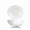 White Orbit Oval Bowl 7inch 1 White Orbit Oval Bowl 7inch -Churchill China 193521