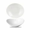 White Orbit Oval Bowl 8inch -Churchill China 193523