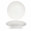 White Profile Deep Coupe Plate 10inch 1 White Profile Deep Coupe Plate 10inch -Churchill China 193567
