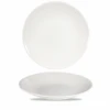 White Profile Deep Coupe Plate 11inch -Churchill China 193569