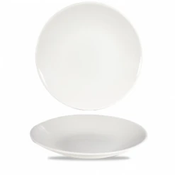 White Profile Deep Coupe Plate 11inch