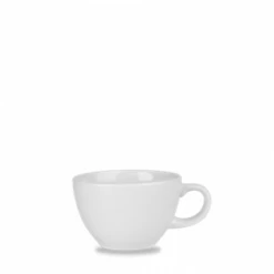 White Profile Teacup 12oz
