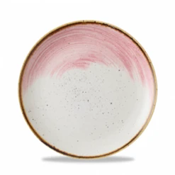 Stonecast Accents Petal Pink Evolve Coupe Plate 8.67inch