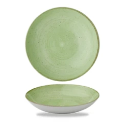 Stonecast Sage Green Coupe Bowl 9.75inch / 24.8cm