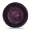 Stonecast Patina Deep Purple Coupe Plate 11.25inch / 28.8cm -Churchill China 203737