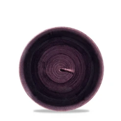 Stonecast Patina Deep Purple Coupe Plate 6.50inch / 16.5cm