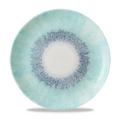 Studio Prints Fusion Blue Coupe Plate 11.25inch / 28.8cm