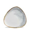 Homespun Accents Grey Triangle Plate 7.75inch / 19.2cm 1 Homespun Accents Grey Triangle Plate 7.75inch / 19.2cm -Churchill China 203924