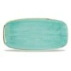 Stonecast Mint Chefs` Oblong Plate 11.75inch X 6inch / 29.8 X 15.3cm -Churchill China 207695