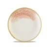Studio Prints Homespun Accents Coral Coupe Plate 6.50inch / 16.5cm -Churchill China 207711